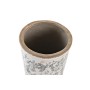 Vase DKD Home Decor Gris Blanc Grès (14 x 14 x 25 cm)