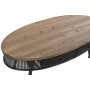 Table d'appoint DKD Home Decor Sapin Noir Métal Marron 120 x 58 x 42 cm