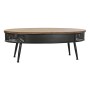 Table d'appoint DKD Home Decor Sapin Noir Métal Marron 120 x 58 x 42 cm