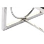 Coffre de Rangement DKD Home Decor Noir Acier Cuir Blanc (122 x 41 x 44 cm)
