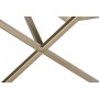 Banquette DKD Home Decor Doré Métal PU (120 x 40 x 46 cm)