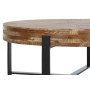 Table Basse DKD Home Decor Naturel Noir Métal Bois (82 x 82 x 34 cm)