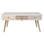 Table Basse DKD Home Decor Sapin Coton (110 x 60 x 50 cm)