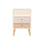 Table de Nuit DKD Home Decor Sapin Coton (48 x 35 x 72 cm)