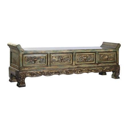 Banquette DKD Home Decor Multicouleur Orme (179 x 43 x 58 cm)