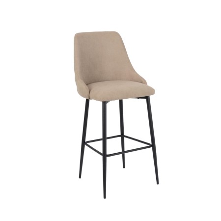 Tabouret DKD Home Decor Beige Métal Polyester (53 x 57 x 110 cm)