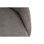 Tabouret DKD Home Decor Métal Polyester Gris clair (53 x 57 x 110 cm)
