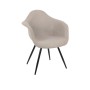 Chaise DKD Home Decor Gris Polyester (63 x 52,5 x 82 cm)