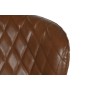 Tabouret DKD Home Decor Métal Marron PU (40 x 42,5 x 81,5 cm)