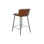 Tabouret DKD Home Decor Métal Marron PU (40 x 42,5 x 81,5 cm)