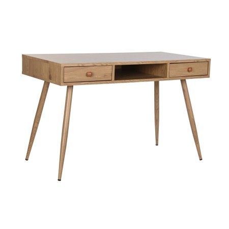 Bureau DKD Home Decor Métal Bois MDF (120 x 60 x 76 cm)