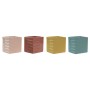 Cache-pot DKD Home Decor Dolomite 4 Unités (15 x 12 x 15 cm)