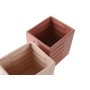 Cache-pot DKD Home Decor Dolomite 4 Unités (15 x 12 x 15 cm)