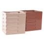 Cache-pot DKD Home Decor Dolomite 4 Unités (15 x 12 x 15 cm)