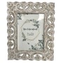 Cadre photo DKD Home Decor Verre Blanc Bois MDF Shabby Chic (25 x 1,5 x 30 cm)