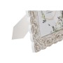 Cadre photo DKD Home Decor Verre Blanc Bois MDF Shabby Chic (30 x 1,5 x 35 cm)