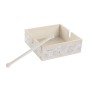 Porte-serviettes DKD Home Decor Beige Métal Vert Jaune Bois MDF (22 x 18 x 6 cm) (18 x 18 x 6 cm) (2 Unités)