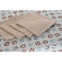 Nappe et serviettes de table DKD Home Decor 5 Pièces 2 Unités Coton (150 x 150 x 0,5 cm)