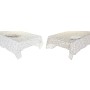 Nappe et serviettes de table DKD Home Decor 5 Pièces 2 Unités Coton (150 x 150 x 0,5 cm)