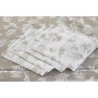 Nappe et serviettes de table DKD Home Decor 5 Pièces 2 Unités Coton (150 x 150 x 0,5 cm)