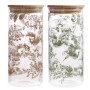 Boîte DKD Home Decor Bambou Verre Borosilicaté (1,4 L) (2 Unités)