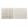 Tapis DKD Home Decor Microfibre (50 x 38 x 0,7 cm) (2 Unités)