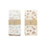 Ensemble de Chiffons DKD Home Decor Microfibre (40 x 60 x 0,5 cm) (2 Unités)