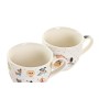 Ensemble Vaisselle pour Enfants DKD Home Decor Porcelaine (2 Unités)