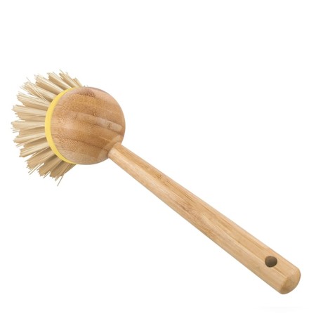 Brosse de Nettoyage DKD Home Decor Naturel Bambou