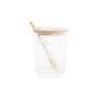 Sucrier DKD Home Decor Verre Bambou Verre Borosilicaté (28 x 10 x 13,5 cm) (300 ml)