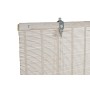 Store à enrouleur DKD Home Decor Vernis Blanc Bambou (60 x 2 x 175 cm)