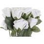 Branche DKD Home Decor Roses Polyester PE (20 x 20 x 82 cm) (4 Unités)