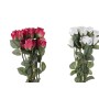 Branche DKD Home Decor Roses Polyester PE (20 x 20 x 82 cm) (4 Unités)