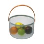 Coupe à fruits Versa Aguamarina Métal Acier (25 x 30 x 25 cm)