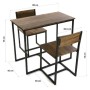 Ensemble Table + 2 Chaises Inge Versa Bois MDF (45 x 75 x 89 cm)