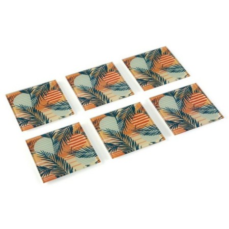 Dessous de verres Versa Saona (10 x 0,6 x 10 cm) (6 pcs)