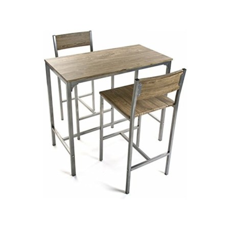 Ensemble Table + 2 Chaises Versa Bois MDF (45 x 87 x 89 cm)