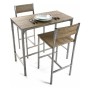 Ensemble Table + 2 Chaises Versa Bois MDF (45 x 87 x 89 cm)