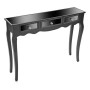 Table d'appoint Tarento Versa Noir Bois (25 x 80,5 x 106,5 cm)