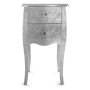 Table d'appoint Silver Versa Cagliari Bois Bois MDF/Bois d'épicéa (35 x 71 x 40 cm)