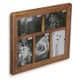 Porte photos mural Versa 22130012 Bois Bois de manguier (2 x 30,5 x 35,5 cm)