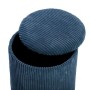 Pouf Polyester Bois MDF (2 Pièces) (35 x 44 x 35 cm)