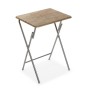 Table Piable Versa Métal Bois MDF (37,5 x 65,5 x 47,5 cm)