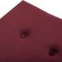 Pied de lit Polyester Bois MDF (2 Pièces)