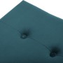 Pied de lit Polyester Bois MDF (2 Pièces)