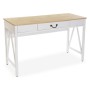 Bureau Versa Métal PVC Rotin (45 x 76 x 120 cm)