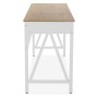 Bureau Versa Métal PVC Rotin (45 x 76 x 120 cm)