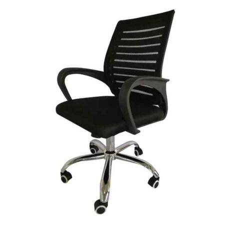 Chaise de Bureau Versa Noir (28 x 58 x 58 cm)