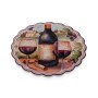 Dessous de plat Versa Rond Vin Céramique Liège (20 x 20 cm)