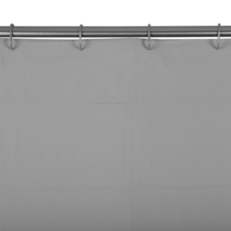 Rideau de Douche Versa Gris PVC (180 x 180 cm)